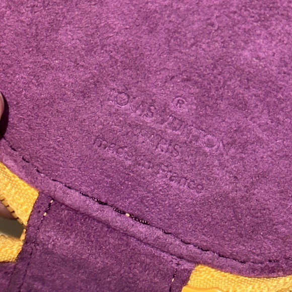 Louis Vuitton yellow epi jewelry ecrin bijoux box travel case - Picture 8 of 9